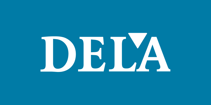 Dela blauw